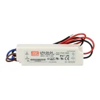 Meanwell Alimentatore LPV-20-24 20.2W 24V 0.84A IP67 Tensione
