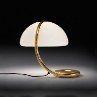 Martinelli Luce Serpente Lampada da Tavolo a LED Design Elio