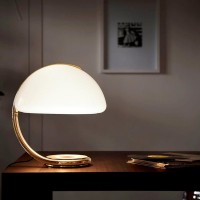 Martinelli Luce Serpente Lampada da Tavolo a LED Design Elio