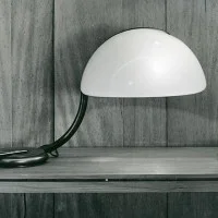 Martinelli Luce Serpente LED Table Lamp Design Elio Martinelli