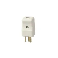 Plug American 2P+T 15A USA + SASO 127V White