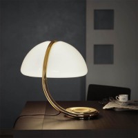 Martinelli Luce Serpente Lampada da Tavolo a LED Design Elio