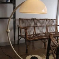 Martinelli Luce Serpente Lampada da Terra a LED By Elio