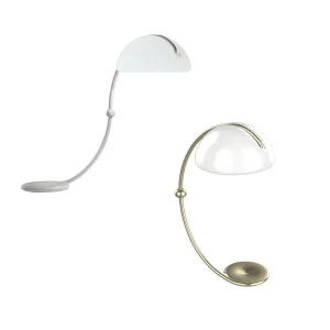 Martinelli Luce Serpente LED Floor Lamp By Elio Martinelli 1965