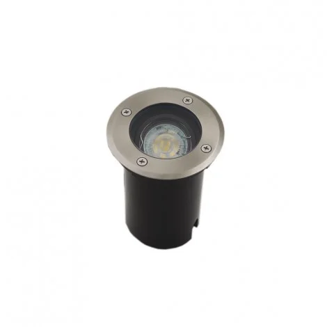 Lampo Faro Carrabile Orientabile GU10 da Incasso in Alluminio