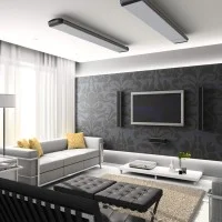 MO-EL Hot Top Dimmer Infrared Electric Heating Panel with