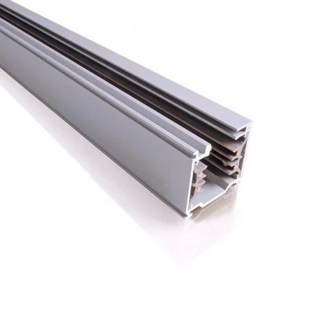 IVela 1 Metro Binario Trifase Quadro Anodizzato grigio