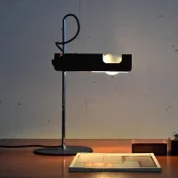 Oluce Spider 291 Vintage Adjustable Table Lamp Design by Joe