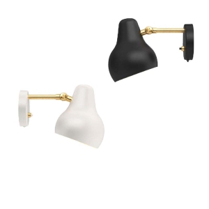 Louis Poulsen VL38 Lampada da Parete Orientabile In Ottone By