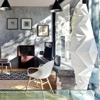 Artemide Minomushi Floor Lamp LED Dimmable for Indoor By Issey