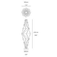 Artemide Minomushi Lampada da Terra LED Dimmerabile per Interno