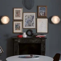 Oluce Berlin LED Ceiling and Wall Lamp For Indoor By Christophe