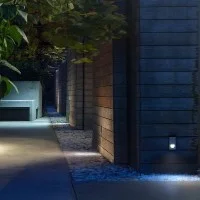 Flos The Block Of Light LED Semi-recessed Wall Spotlight for