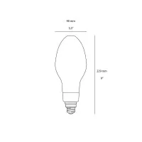 Bot Lighting Shot Lampadina LED 36W HID E27 Ellissoidale Alta