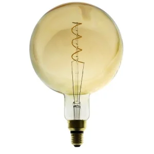 Lampadina LED Curved Vintage XL G200 Gold E27 5W 2000K 250lm