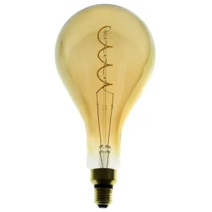 Lampadina LED Curved Vintage XL A165 Gold E27 5W 2000K 250lm