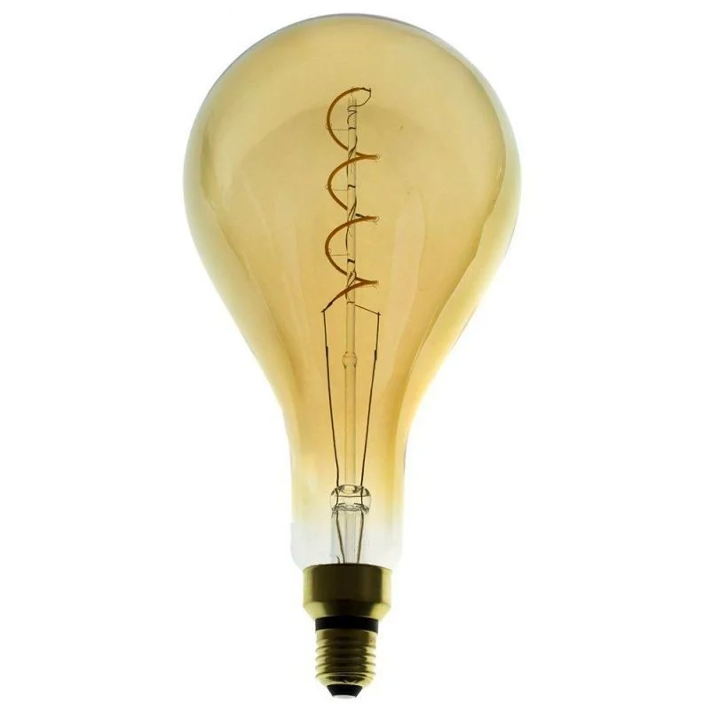 Lampadina LED Curved Vintage XL A165 Gold E27 5W 2000K 250lm