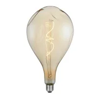 LED Curved Vintage Lamp Globe XL A165 BUMPED E27 5W 2000K 250lm