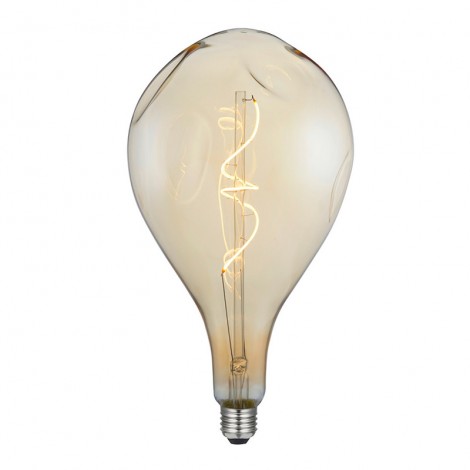 LED Curved Vintage Lamp Globe XL A165 BUMPED E27 5W 2000K 250lm