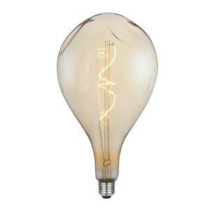 Lampadina LED Curved Vintage Globo XL A165 BUMPED E27 5W 2000K