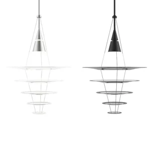 Louis Poulsen Enigma 545 Lampada Sospensione Soffitto a Schermi