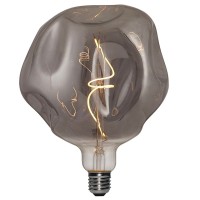 LED Curved Vintage Lamp Globe D.180 BUMPED E27 5W 2000K 150lm