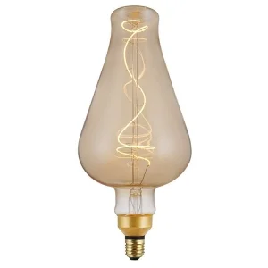 LED Curved Vintage Lamp Globe DEMIJOHN E27 5W 2000K 250lm Amber