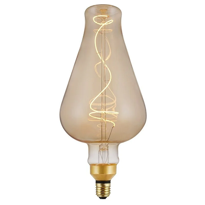 LED Curved Vintage Lamp Globe DEMIJOHN E27 5W 2000K 250lm Amber