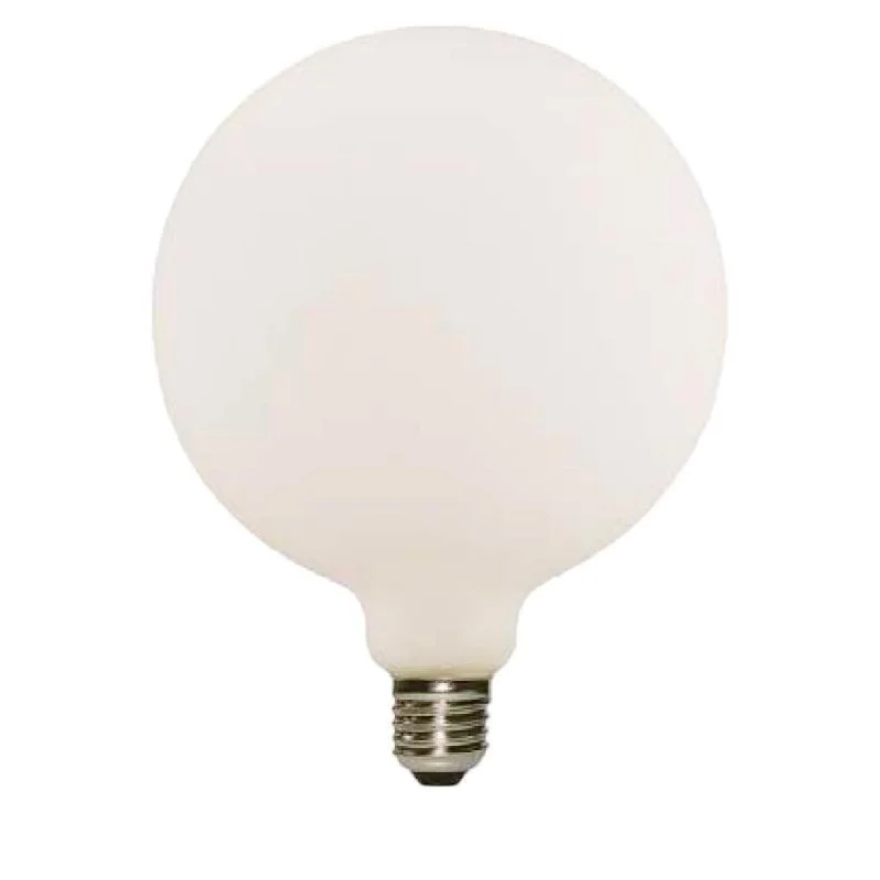 LED BIG bulb PORCELAIN Vintage G155 Filament GLOBE E27 6W 2700K