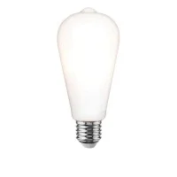 Lampadina LED PORCELLANA Vintage ST64 Filament CONO E27 6W Lampadina LED PORCELLANA Vintage ST64 Filament CONO E27 6W