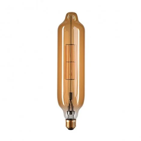 Lampadina LED Vintage XXL T75 Ambrata TUBO E27 11W 2000K 1000lm