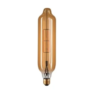 LED Lamp Vintage XXL T75 Amber TUBE E27 11W 2000K 1000lm Dimmer