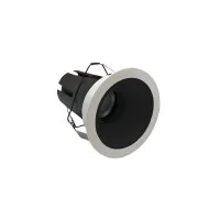 Logica Deep Evo Fix Faretto a LED Dimmerabile Bianco Nero da