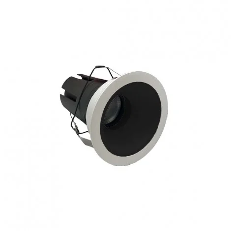 Logica Deep Evo Fix Faretto a LED Dimmerabile Bianco Nero da