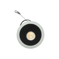Logica Deep Evo Fix Faretto a LED Dimmerabile Bianco Nero da