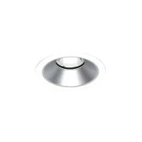 Logica Deep Evo Fix Faretto a LED Dimmerabile Bianco Argento da