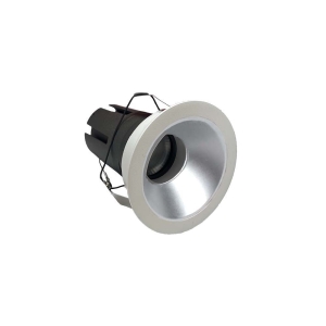 Logica Deep Evo Fix Dimmable White Silver LED Recessed