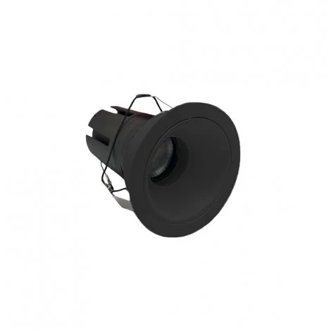 Logica Deep Evo Fix Faretto a LED Dimmerabile Nero da Incasso