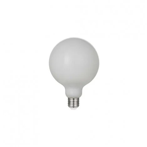 Lampo Lampadina Globo Ø95 LED E27 17W Filamento Milky