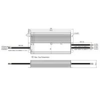 Meanwell Alimentatore HLG-480H-48 480W 48V IP67 a Tensione