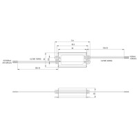 Meanwell Alimentatore Mini LED 8W 24V IP42 Tensione Costante