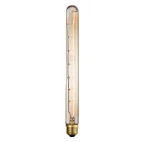 Vintage light bulb 40W E27 300mm carbon filament tube Vintage light bulb 40W E27 300mm carbon filament tube