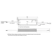Meanwell Alimentatore HLG-120H-24A 120W 24V IP65 Tensione
