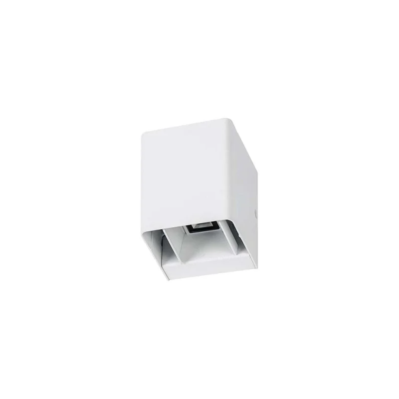 Lampo UP & DOWN 6W Biemission LED Cube Wall Lamp with Dual