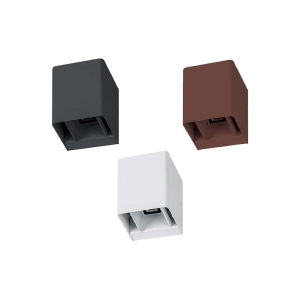 Lampo UP & DOWN 6W Lampada Cubetto da Parete LED a Biemissione