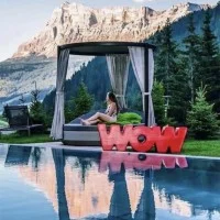 Slide Design WOW Panchina Decorativa Moderna in Polietilene By