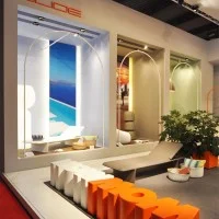 Slide Design WOW Modern Decorative Polyethylene Bench By Kazuko Slide Design WOW Modern Decorative Polyethylene Bench By Kazuko