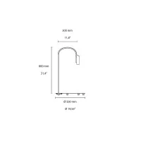Flos Caule Floor 1 Lampada da Terra a LED Dimmerabile da