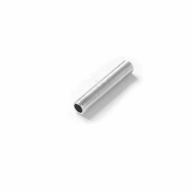 Niples tige in ferro zincato per dado M10 X 1 lampadari e Niples tige in ferro zincato per dado M10 X 1 lampadari e