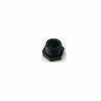 Hexagon Head Plastic Niples With Thread M10 X 1 Black For